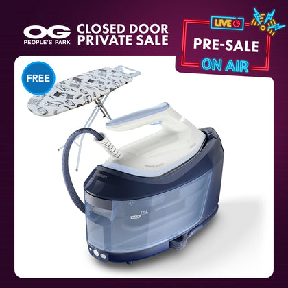 PHILIPS 6000 Series PerfectCare Steam Generator (PSG6026-20) + FREE Ironing Board