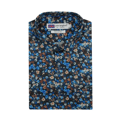 John Langford 100% Cotton Short Sleeved Shirt - Y16