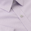 John Langford Short-Sleeved Shirt - Lavender