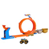 Hot Wheels Monster Trucks Loop-And-Flip Trophy Challenge Playset