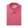 John Langford 100% Cotton Short-Sleeved Shirt - Pink