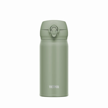 THERMOS 0.35L Stainless Steel One-Push Tumbler - Smoke Khaki