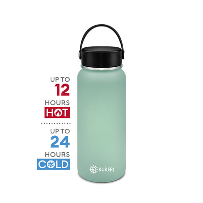 Kukeri 600ml Thermal Insulated Bottle - Aqua