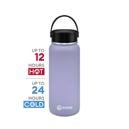 Kukeri 600ml Thermal Insulated Bottle - Lilac
