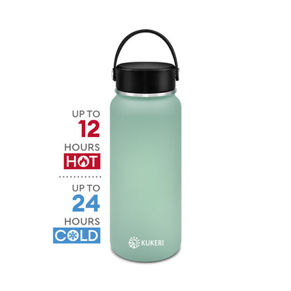 Kukeri 1000ml Thermal Insulated Bottle - Aqua