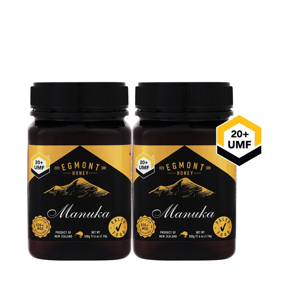 EGMONT Manuka Honey UMF 20+ 500g - Bundle of 2