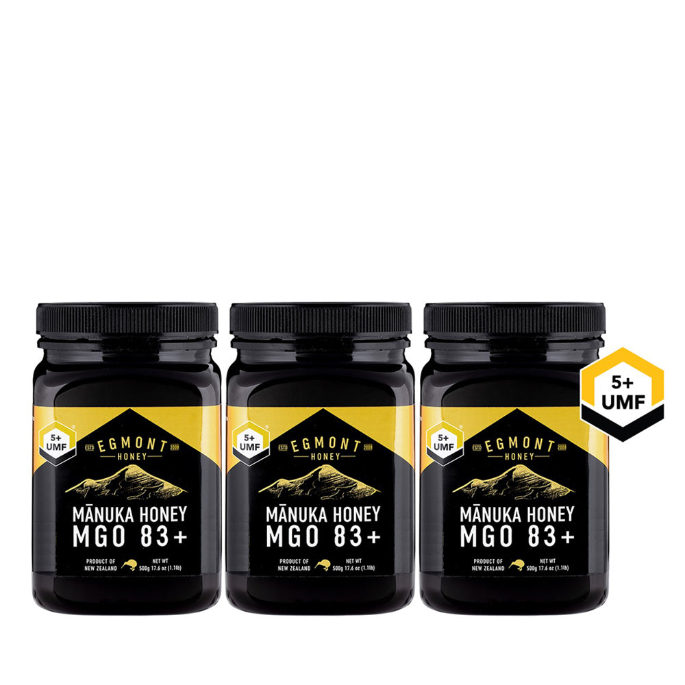 EGMONT Manuka Honey UMF 5+ 500g - Bundle of 3