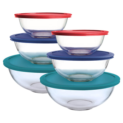 [ONLINE EXCLUSIVE SG60 Special] Kukeri Borosilicate Glass Containers 6pc (Set of 2)