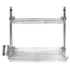 K-ART 22" 2-Tier Stainless Steel Dish Rack