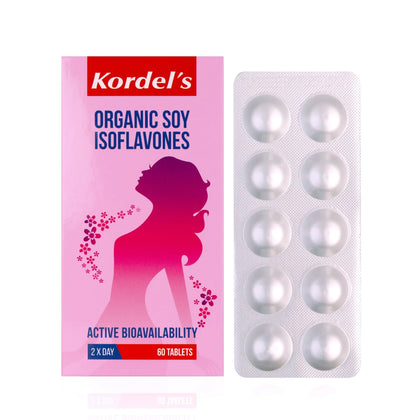 Kordel's Organic Soy Isoflavones 60 Capsules