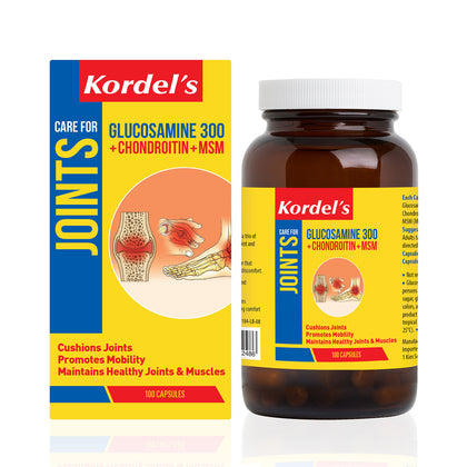 Kordel's Glucosamine 300 + Chondroitin + MSM (100 Capsules)