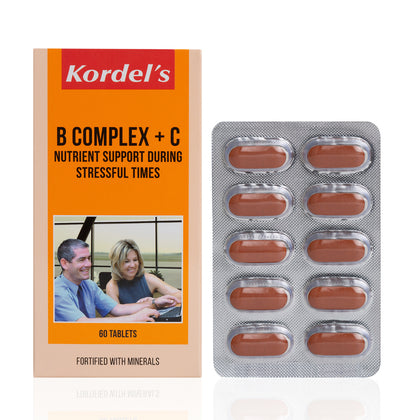 Kordel's B Complex + C 60 Tablets