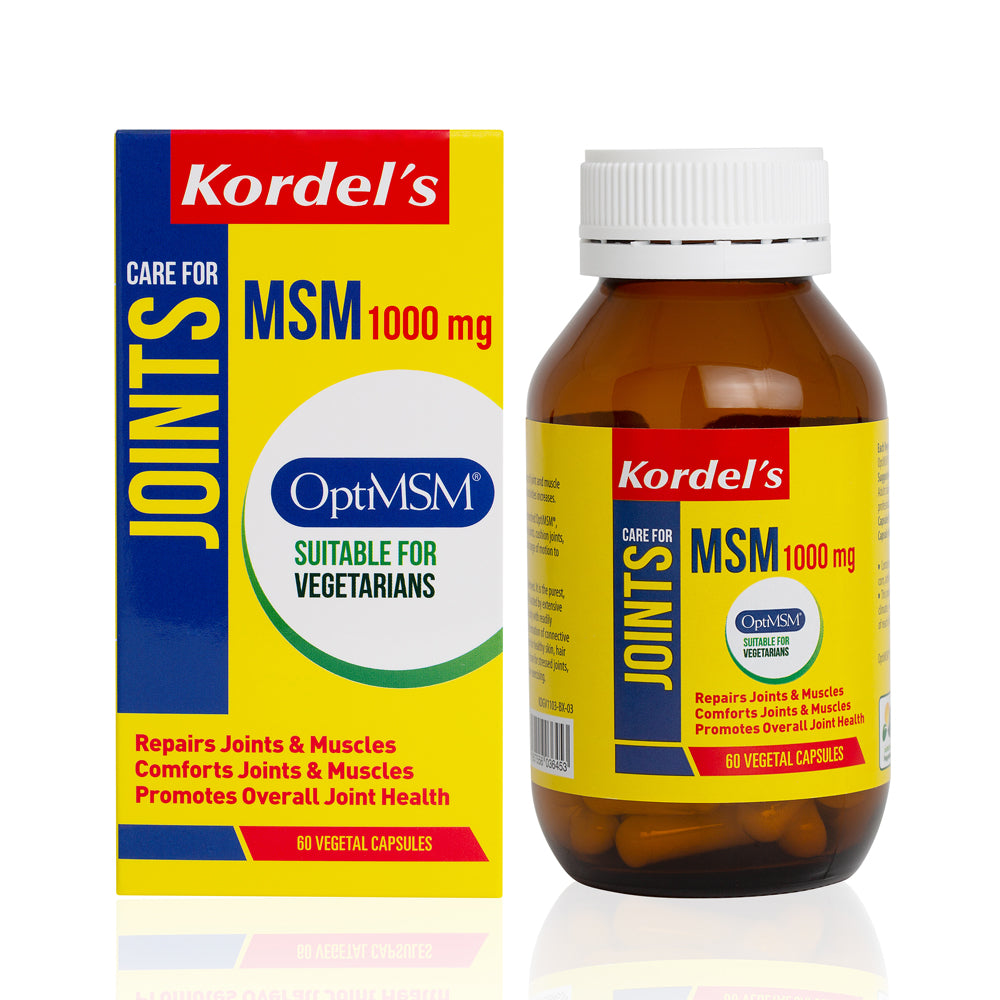 Kordel's OPTMSM 1000mg 60 Vegetal Capsules