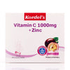 Kordel's Effervescent Vitamin C 1000 mg + Zinc (Passion Fruit Flavour) 30x10 Tablets