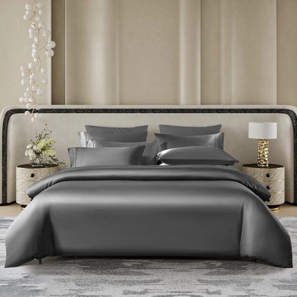KINGSFORD Repose 100% Bamboo Bed Set - Dark Grey