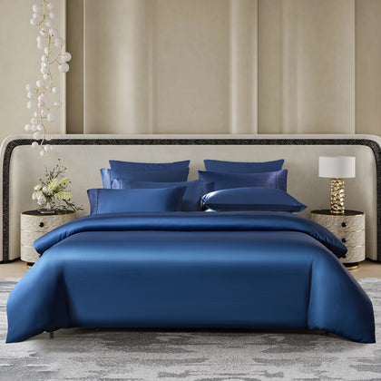 KINGSFORD Repose 100% Bamboo Bed Set - Navy