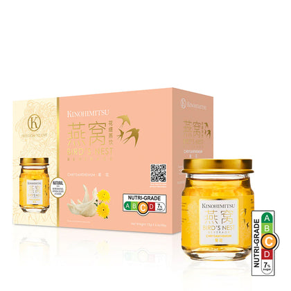 [Limited Time Only] Kinohimitsu Bird's Nest with Chrysanthemum 75g x 6 Bottles