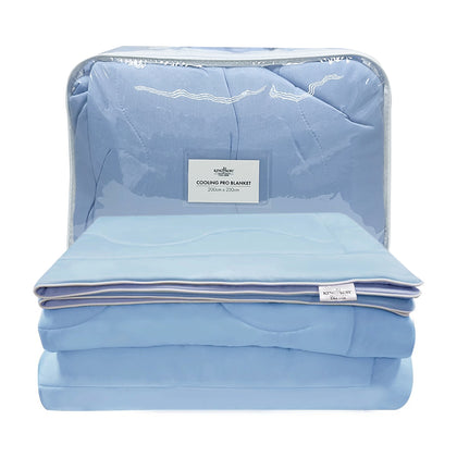 KING KOIL Cooling Pro Blanket - Cerulean Blue