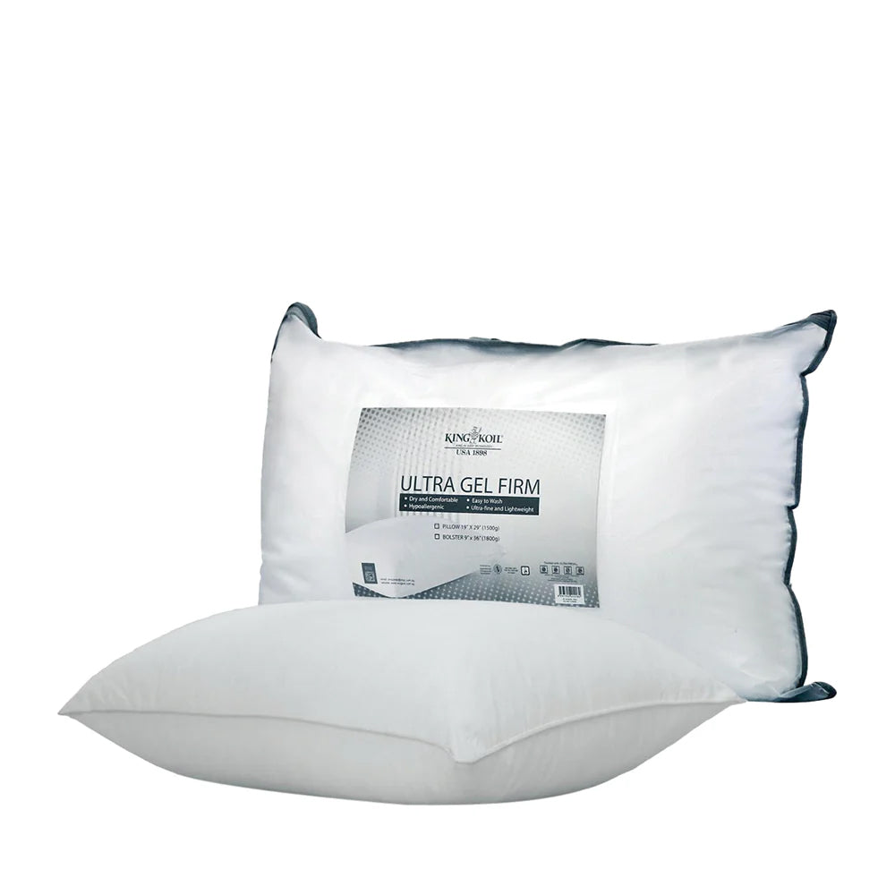 KING KOIL Ultra Gel Firm Pillow