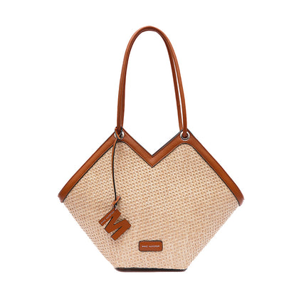 MAC ALYSTER Cabas Bag - Cognac