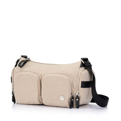 Samsonite Karrisa Evo Shoulder Bag Multi Pkt - Canvas/Apricot