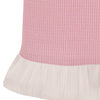 Teensy Lined Jacquars A-Line Dress - Pink