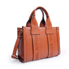 Mac Alyster Small Cabas Bag - Cognac
