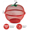 Kukeri Apple-Shaped Netting Food Cover / Fruit Basket - Blue