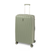 LASELLE FLEXLITE 28" 100% Polypropylene Double-Wheel Expandable Hard Case Spinner with Anti-Theft Zipper & TSA Lock - Jade