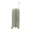 LASELLE FLEXLITE 28" 100% Polypropylene Double-Wheel Expandable Hard Case Spinner with Anti-Theft Zipper & TSA Lock - Jade