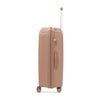 LASELLE FLEXLITE 28" 100% Polypropylene Double-Wheel Expandable Hard Case Spinner with Anti-Theft Zipper & TSA Lock - Rosewood