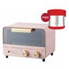 La gourmet 12L Oven Toaster + FREE 850ml Flame Thermal Lunch Box - Pink