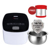 La gourmet 1.2L Pro Healthy Rice Cooker + FREE 850ml Flame Thermal Lunch Box