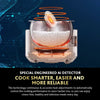La gourmet 1.2L Pro Healthy Rice Cooker + FREE 850ml Flame Thermal Lunch Box