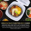 La gourmet 1.2L Pro Healthy Rice Cooker + FREE 850ml Flame Thermal Lunch Box
