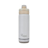La gourmet 500ml Thermal Bottle with Bluetooth Speaker - White