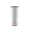 La gourmet 600ml Thermal Mug with Bluetooth Speaker - White