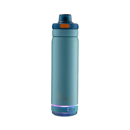La gourmet 500ml Hydrotune Thermal Bottle with Bluetooth Speaker - Turquoise