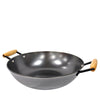 La gourmet 34cm Nitrigan Cast Iron Wok