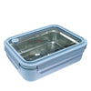 La gourmet 1.1L Rectangular Lunch Box - Blue