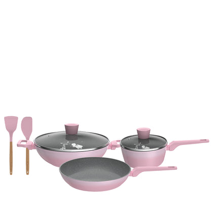 La gourmet Ray of Hope 7pcs Cookware Set
