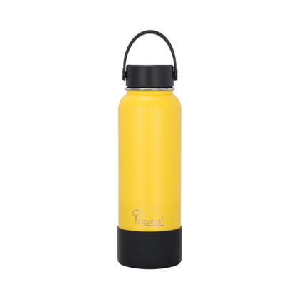 La gourmet 1200ml Ritz Thermal Bottle with Silicone Bottle Keep Hot/Cold - Yellow (LGRZ408495)