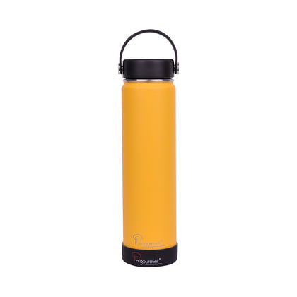 La gourmet 0.72ml Superwide Thermal Tumbler - Yellow
