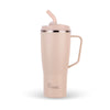 La gourmet 950ml Superwide Thumbler with Handle - Milktea