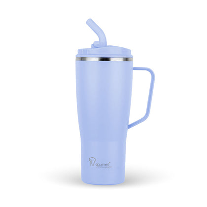 La gourmet 950ml Superwide Thumbler with Handle - Blue