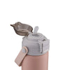 La gourmet 530ml Superwide Wave Terra Dual Cap Thermal Bottle - Rose Quartz