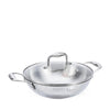 La gourmet 24cm Elite Stainless Steel Wok
