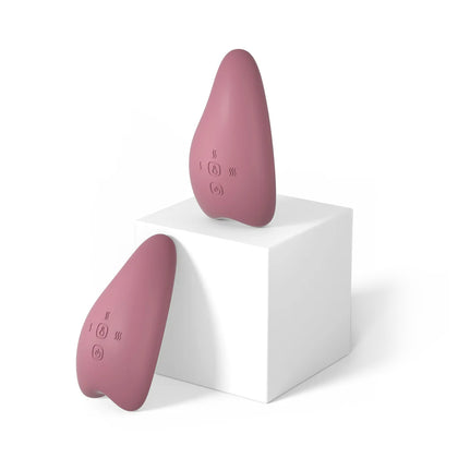 Momcozy Double 2-in-1 Warming & Vibration Lactation Massager - Red