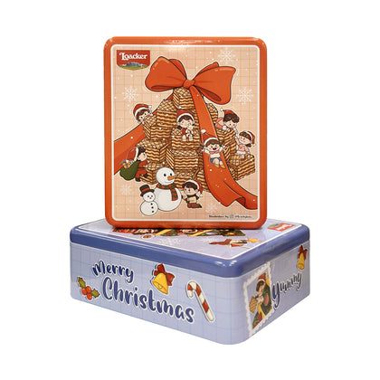 [ONLINE EXCLUSIVE Amazing Deal] Loacker Season's Greetings Gift Tin Bundle - 125g x 2