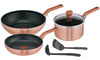 Tefal Cook & Shine 6pc Cookware Set (G807S6)